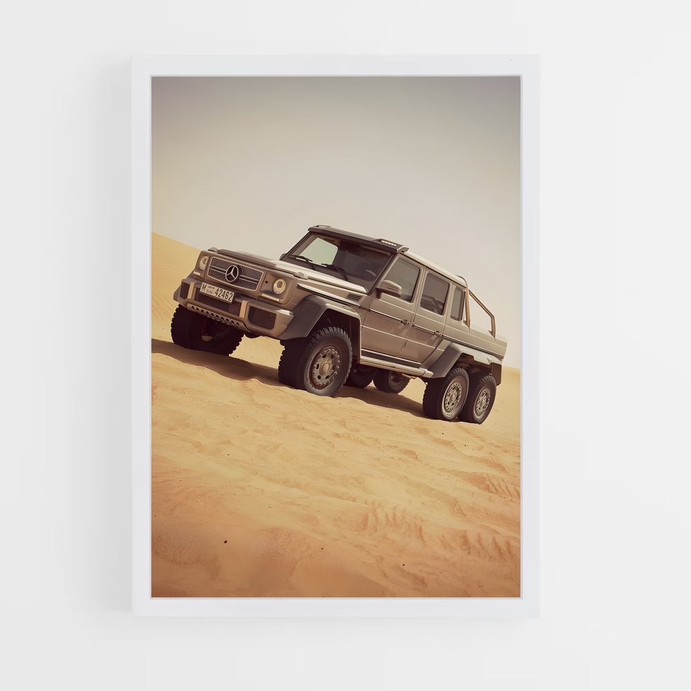 Poster G63 Desert Adventure – affiche Mercedes (vue 3)